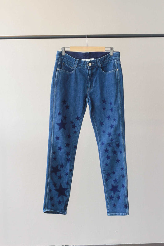 Stella Mccartney Star Printed Jeans