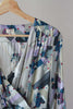 Gorman Bird Print V-Neck Wrap Dress