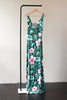 Tommy Bahama Floral Side Ruched  Maxi