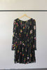 Kate Spade Floral Chiffon Mini Dress