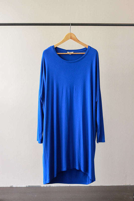 COS Cobalt Blue Cocoon Dress