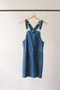 Mango Casual Denim Overall Dress