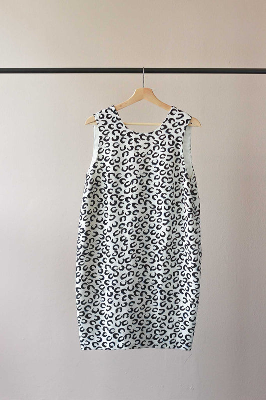 Whistles Leopard Print Shift Dress