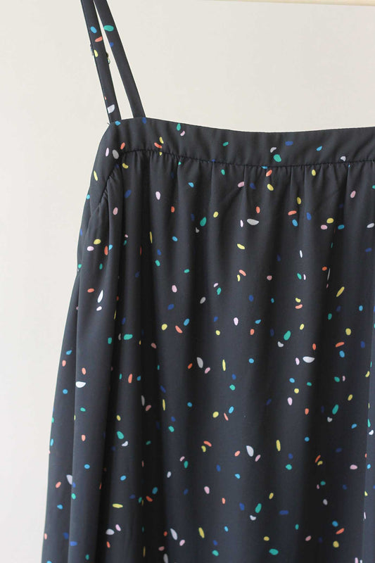 The Closet Lover Confetti Printed Maxi Dress