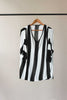 Pierantonio Gaspari Gathered Shoulder Striped Sweater