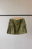 Cider Solid Cargo Mini Skirt
