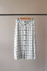 Love Bonito A-Line Midi Skirt with Faux Button