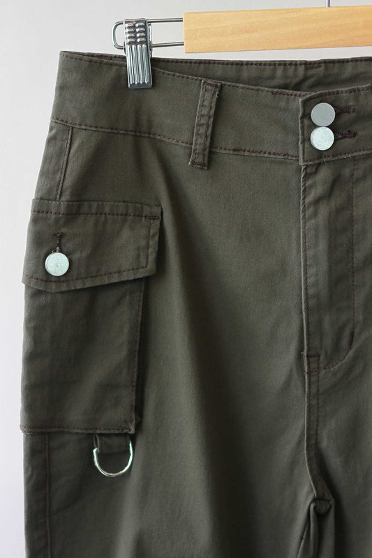 Cider High-Waist Cargo Pants