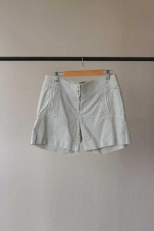 Mango Suit Striped Shorts