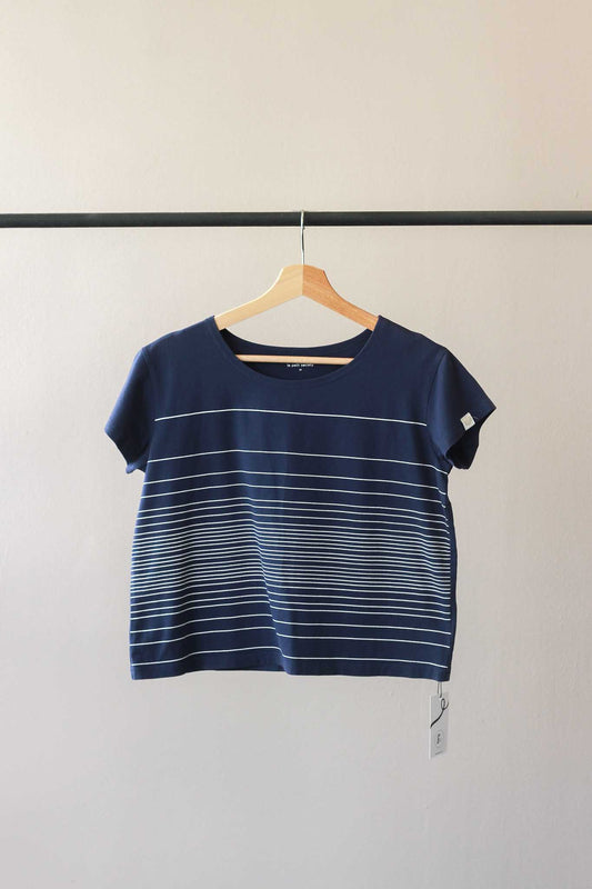 Le Petit Society Striped Crop Top