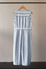 Love Bonito Striped Knotted Front Midi Jumpsuit