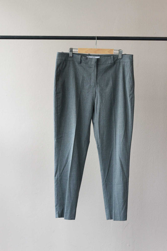 Mango Suit Tapered Pants