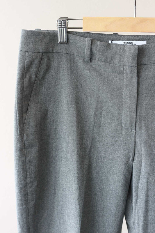 Mango Suit Tapered Pants