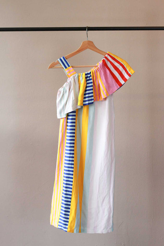 Mireia Ruiz + Gorman Striped Dress