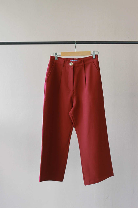 The Tinsel Rack High Rise Cropped Pants