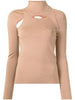 Dion Lee E-Hook Holster Hybrid Knitted Top