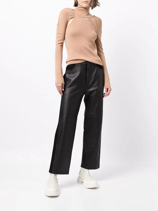 Dion Lee E-Hook Holster Hybrid Knitted Top