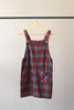 Dorothy Perkins Plaid Dungaree Dress