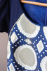 Cap Sleeve Shimmer Printed Dress
