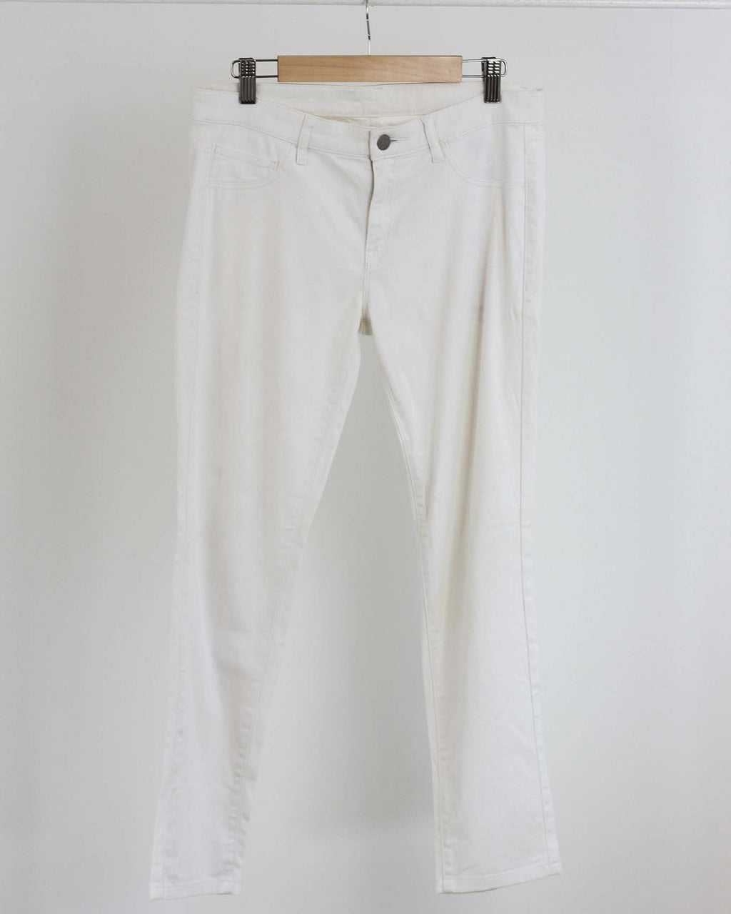 Uniqlo White Jeggings – Second Other