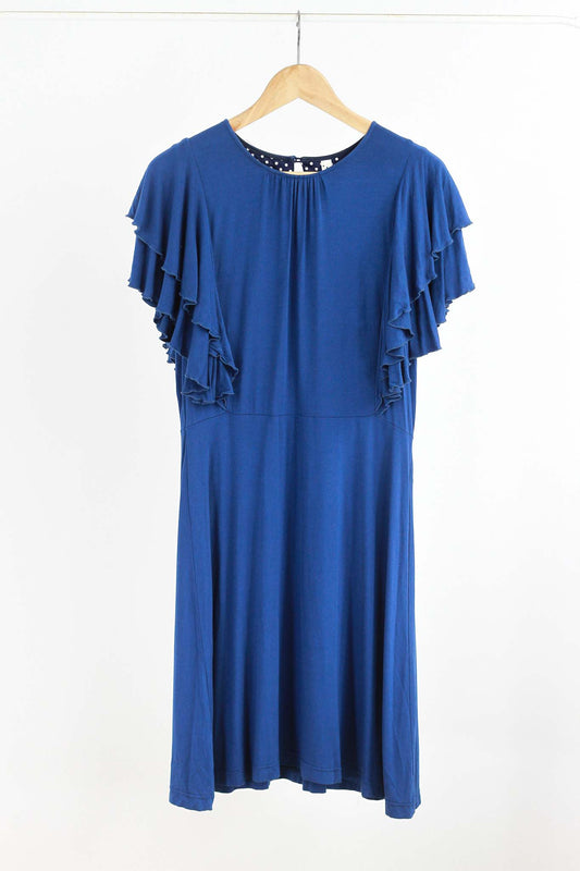 Triologie Ruffle Sleeve Dress