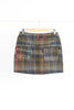 Club Monaco Plaid Mini Skirt