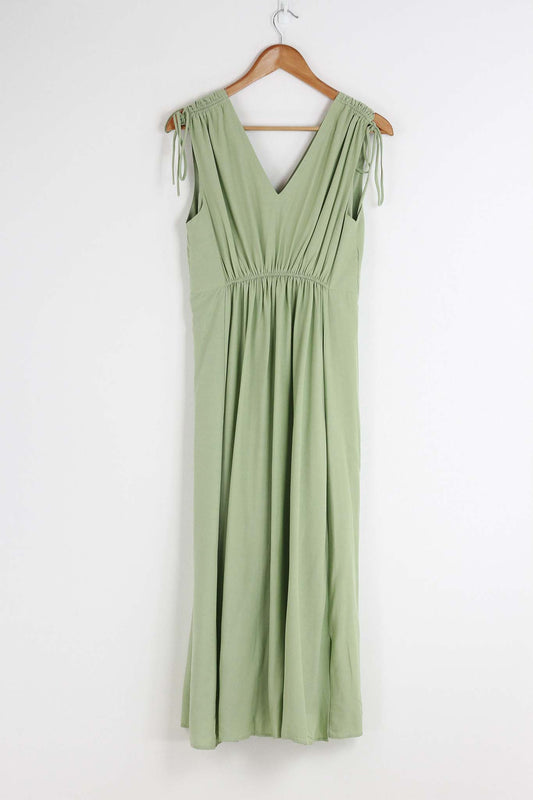 The Editor's Market Kiara Dress in Chalk Green