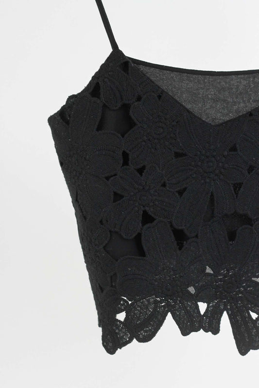 Crop Lace Top