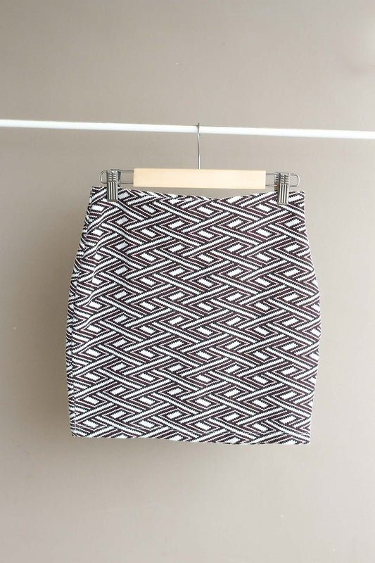 Zara Aztec Print Skirt