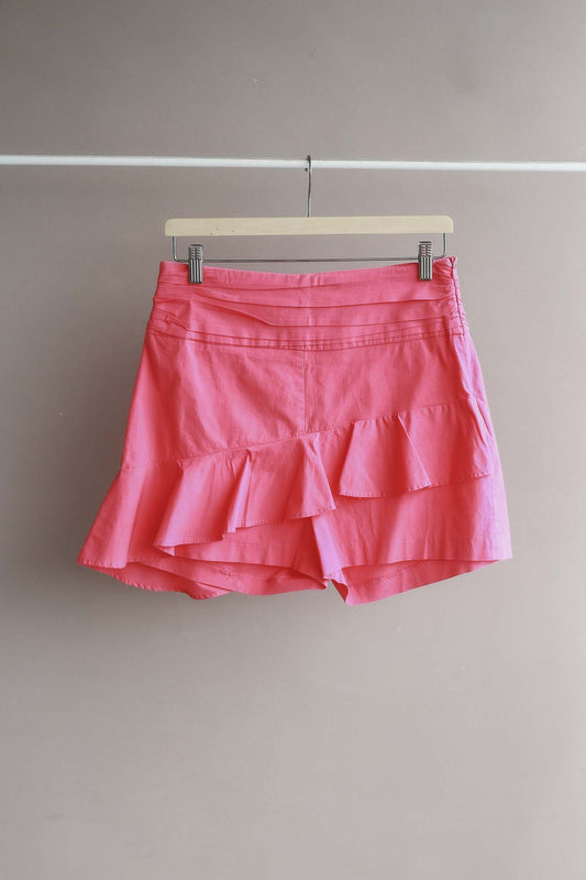 Zara Shorts with Front Ruffles