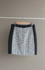 H&M Tweed Panelled Skirt