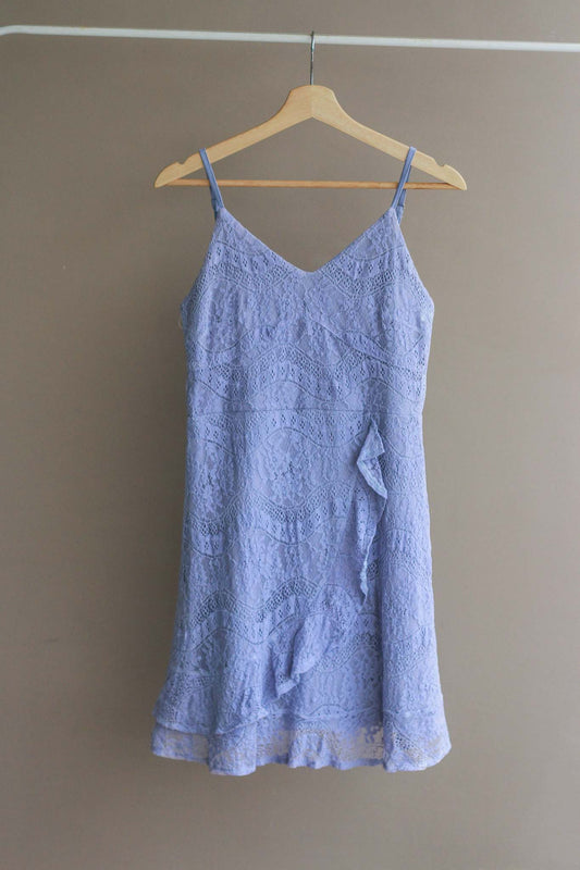 V-Neck Lace Dress