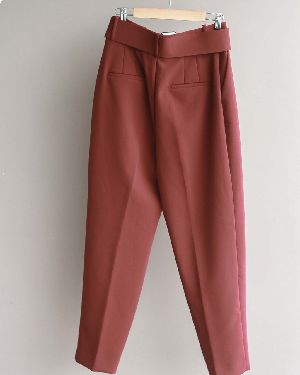 Zara High Waist Straight Pants with Belt – Second Other