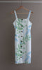 MFW Leafy Print Button Front Dress