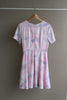 The Stage Walk V-Neck Watercolour Dress