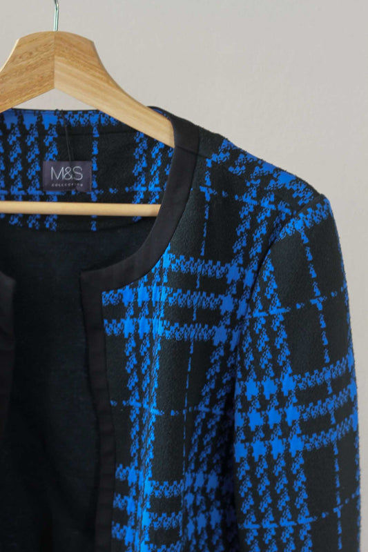 M&S Houndstooth Jacket