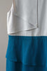 Love Bonito Bi-Colour Peplum Dress with Front Flap